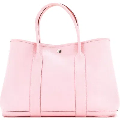 Pre-owned Hermes  Hermes Garden Party Tote Leather 36 In Pattern