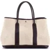 Pre-owned Hermes  Hermes Garden Party Tote Toile And Leather 36 In Multi