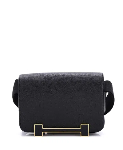 Pre-owned Pre-owned Hermes  Hermes Geta Bag Chevre Mysore In Black