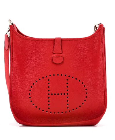 Pre-owned Pre-owned Hermes  Hermes Gm Evelyne Bag Gen I Fjord