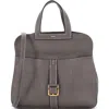 Pre-owned Hermes  Hermes Halzan Bag Clemence 31 In Gray