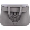 Pre-owned Hermes  Hermes Halzan Bag Evercolor 25 In Gray
