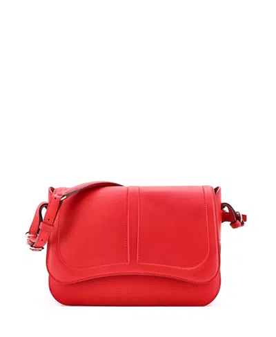 Pre-owned Pre-owned Hermes  Hermes Harnais Shoulder Bag Epsom And Swift In Red