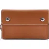 Pre-owned Hermes  Hermes Hermesnap Wallet Bag Epsom In Brown