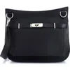 Pre-owned Hermes  Hermes Jypsiere Bag Clemence 28 In Black