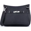 Pre-owned Hermes  Hermes Jypsiere Bag Clemence 28 In Black