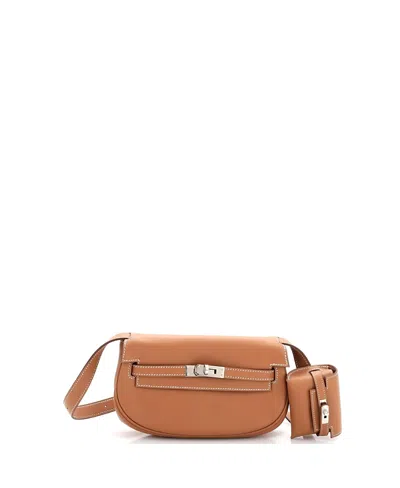 Pre-owned Pre-owned Hermes  Hermes Kelly Moove Bag Swift In Brown