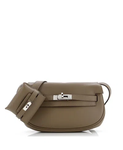 Pre-owned Pre-owned Hermes  Hermes Kelly Moove Bag Swift In Neutral