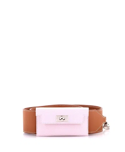 Pre-owned Pre-owned Hermes  Hermes Kelly Pocket Bag Shoulder Strap Swift And Epsom In Multi