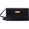 Pre-owned Hermes  Hermes Kelly To Go Wallet Epsom In Black