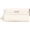 Pre-owned Hermes  Hermes Kelly To Go Wallet Verso Epsom