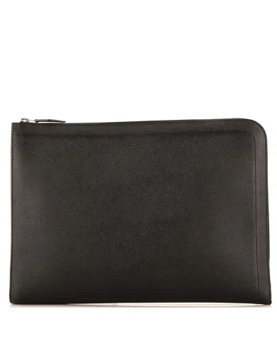 Pre-owned Pre-owned Hermes  Hermes Large Zip Around Document Holder Epsom