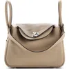 Pre-owned Hermes  Hermes Lindy Bag Clemence 26 In Brown