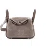 Pre-owned Hermes  Hermes Lindy Bag Grizzly And Swift Mini