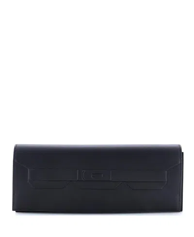Pre-owned Pre-owned Hermes  Hermes Long Shadow Clutch Swift In Black