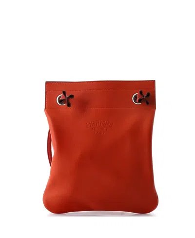Pre-owned Pre-owned Hermes  Hermes Mini Aline Bag Milo Lambskin And Swift In Brown