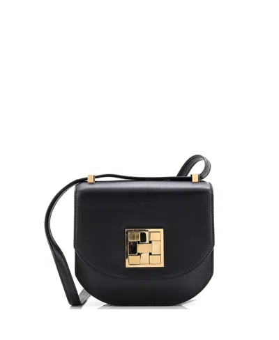 Pre-owned Pre-owned Hermes  Hermes Mini Mosaique Au 24 Bag Box Calf In Black