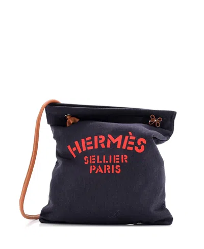 Pre-owned Pre-owned Hermes  Hermes Mm Aline Bag Toile In Blue