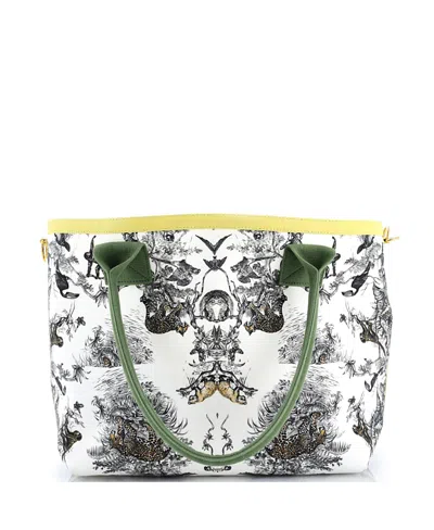 Pre-owned Pre-owned Hermes  Hermes Petit H So Tote Printed Canvas