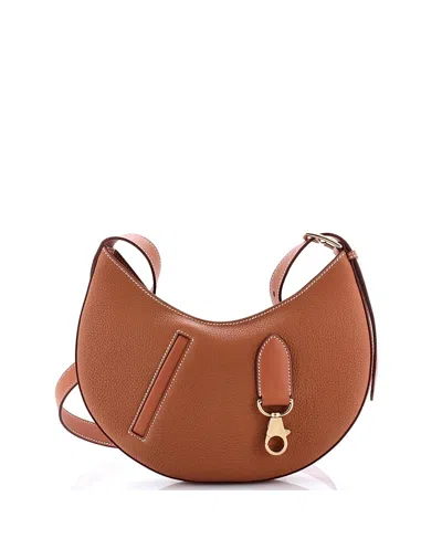 Pre-owned Pre-owned Hermes  Hermes Petite Arcon Bag Togo And Swift In Brown