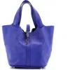 Pre-owned Hermes  Hermes Picotin Lock Bag Clemence Gm