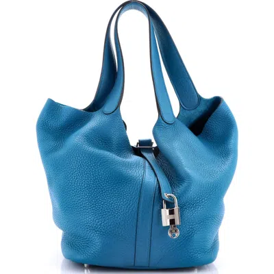 Pre-owned Hermes  Hermes Picotin Lock Bag Clemence Gm