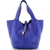 Pre-owned Hermes  Hermes Picotin Lock Bag Clemence Mm
