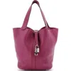 Pre-owned Hermes  Hermes Picotin Lock Bag Clemence Mm
