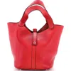 Pre-owned Hermes  Hermes Picotin Lock Bag Clemence Mm