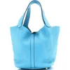Pre-owned Hermes  Hermes Picotin Lock Bag Clemence Mm