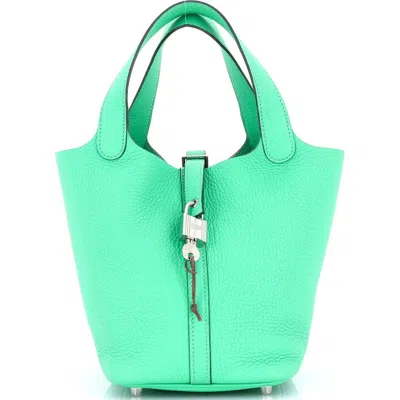 Pre-owned Hermes  Hermes Picotin Lock Bag Clemence Pm