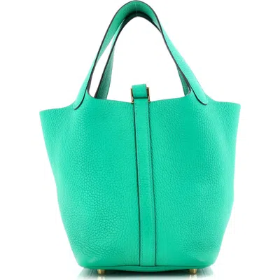 Pre-owned Hermes  Hermes Picotin Lock Bag Clemence Pm