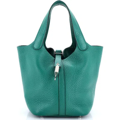 Pre-owned Hermes  Hermes Picotin Lock Bag Clemence Pm