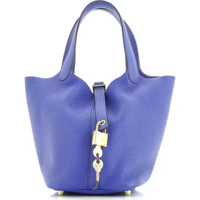 Pre-owned Hermes  Hermes Picotin Lock Bag Clemence Pm