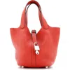 Pre-owned Hermes  Hermes Picotin Lock Bag Clemence Pm