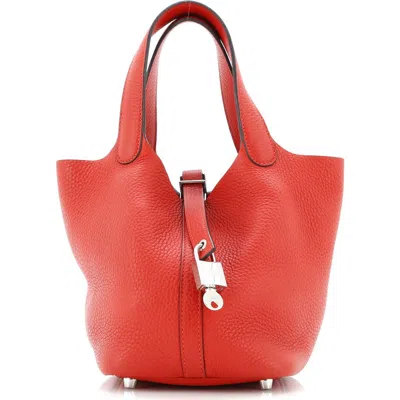 Pre-owned Hermes  Hermes Picotin Lock Bag Clemence Pm
