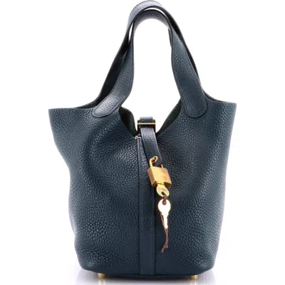 Pre-owned Hermes  Hermes Picotin Lock Bag Clemence Pm