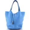 Pre-owned Hermes  Hermes Picotin Lock Bag Clemence With Swift Gm