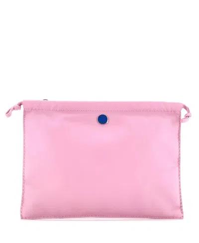 Pre-owned Pre-owned Hermes  Hermes Pilo Pouch Milo Lambskin And Swift In Pink