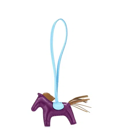 Pre-owned Pre-owned Hermes  Hermes Pm Grigri Rodeo Bag Charm Leather