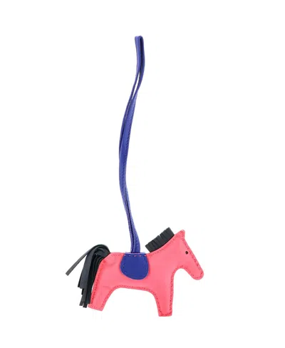 Pre-owned Pre-owned Hermes  Hermes Pm Grigri Rodeo Bag Charm Leather