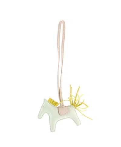 Pre-owned Pre-owned Hermes  Hermes Pm Grigri Rodeo Bag Charm Leather