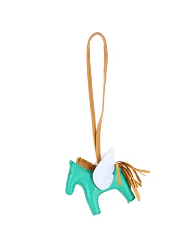 Pre-owned Pre-owned Hermes  Hermes Pm Pegase Rodeo Bag Charm Leather