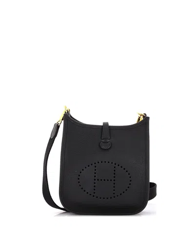 Pre-owned Pre-owned Hermes  Hermes  Hermes Tpm Evelyne Bag Gen Iii Clemence In Black