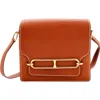 Pre-owned Hermes  Hermes Roulis Bag Barenia Faubourg 18 In Red
