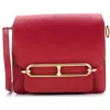Pre-owned Hermes  Hermes Roulis Bag Evercolor 18 In Burgundy