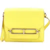 Pre-owned Hermes  Hermes Roulis Bag Evercolor 18 In Green