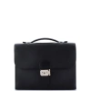 Pre-owned Hermes  Hermes Sac A Depeches Bag Epsom 27 In Black