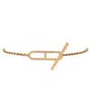 PRE-OWNED HERMES PRE-OWNED HERMES SMALL EVER CHAINE D'ANCRE BRACELET 18K ROSE GOLD