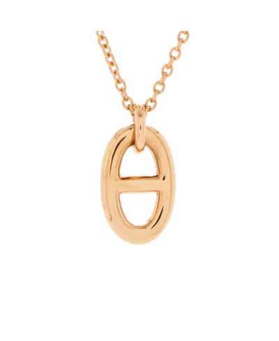 Pre-owned Pre-owned Hermes  Hermes Small Farandole Pendant Necklace 18k Rose Gold